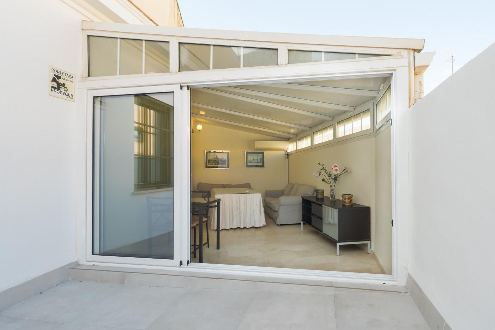 Wide With Terrace & Parking- 3Bd 2Bth- Alfalfa Sevilla Eksteriør bilde